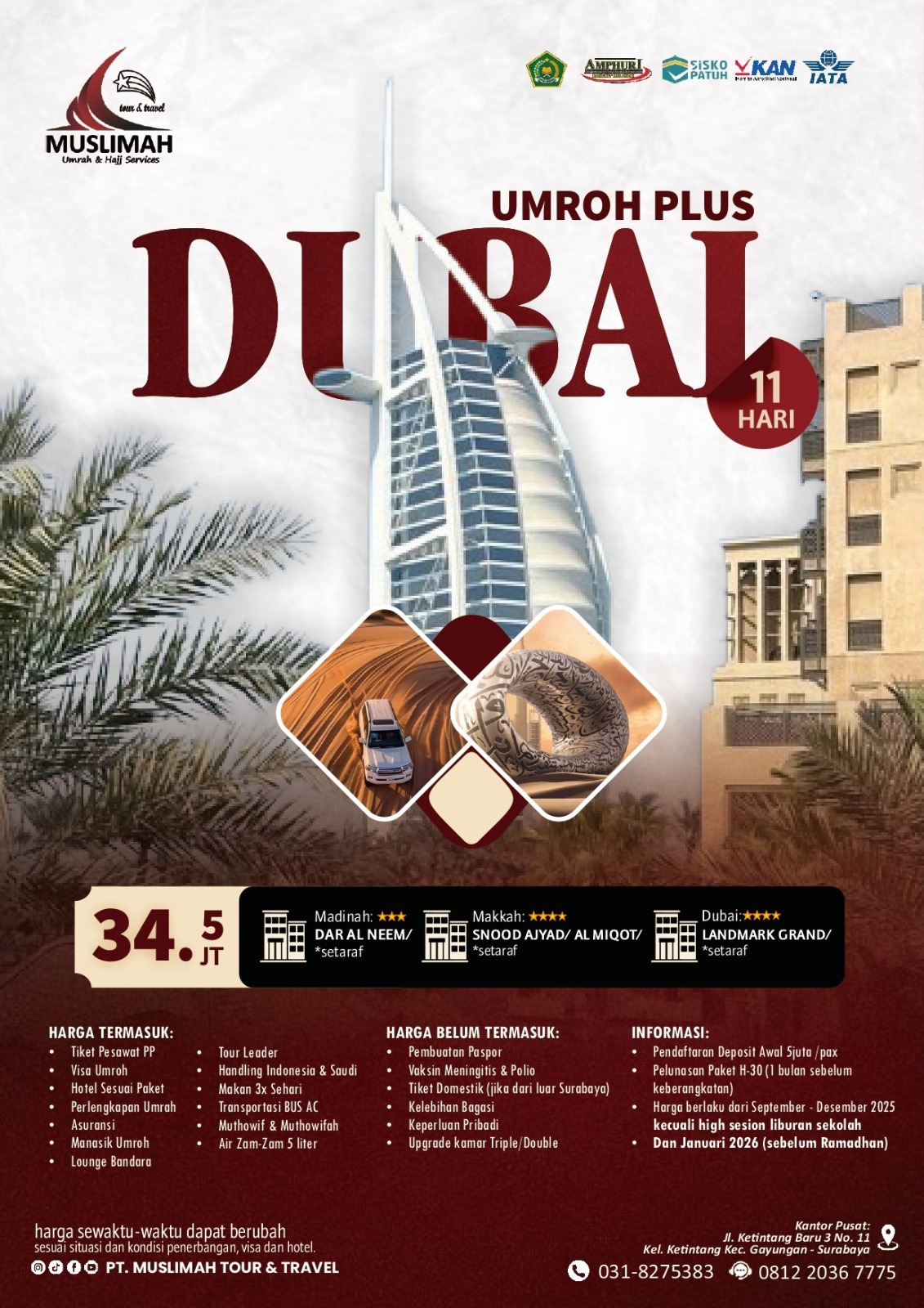 Umroh Plus Dubai